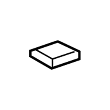 Toyota 61824-02190 Inner Rail Plate