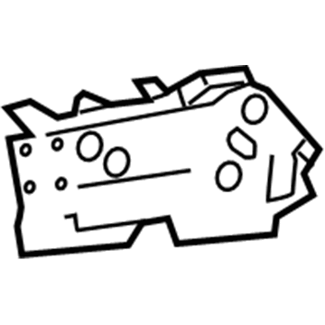 Toyota 61717-F4010 Rail Reinforcement