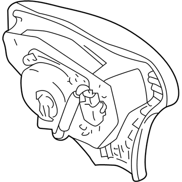 Toyota 45130-02130-C0 Horn Button Assembly