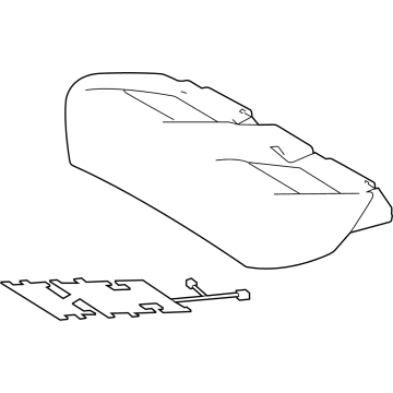 Toyota bZ4X Seat Covers - 71075-42E70-C2