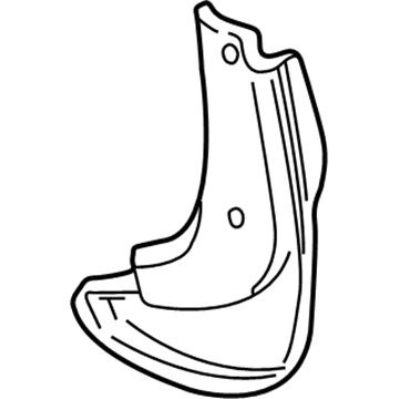 Toyota 76622-17030-A0 Mud Guard