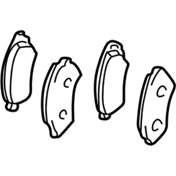 Toyota Brake Pads - 04466-60070