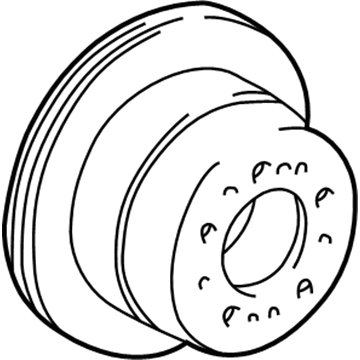 Toyota Land Cruiser Brake Rotor - 42431-60281