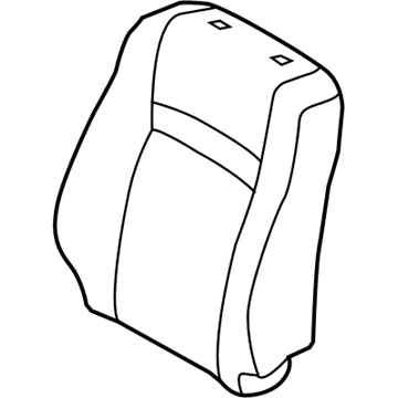 Toyota 71074-06E60-B5 Seat Back Cover