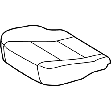 Toyota 71072-06C90-B3 Cushion Cover