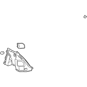 Scion 64740-21070-C0 Side Trim Panel