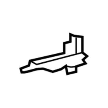 77218-48060 Toyota Front Bracket, Upper Illustration 1 of 1