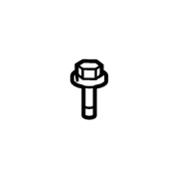 77645-0E010 Toyota Side Plate Bolt Illustration 1 of 1