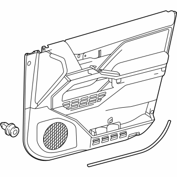 Toyota 67610-AK010-C3 Door Trim Panel
