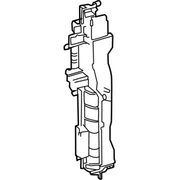 Toyota 16595-F0610 Side Air Baffle