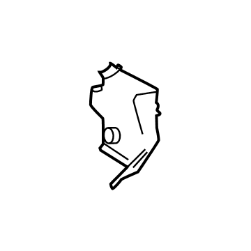 Toyota 16695-F0320 Guide Plate