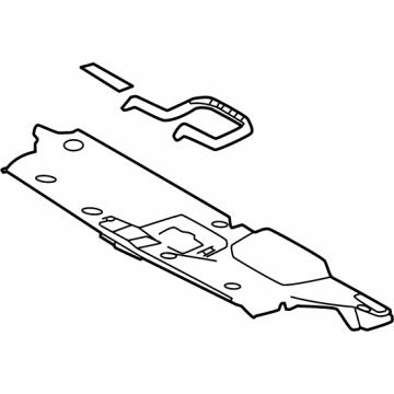 53295-0E170 Toyota Sight Shield Illustration 1 of 1