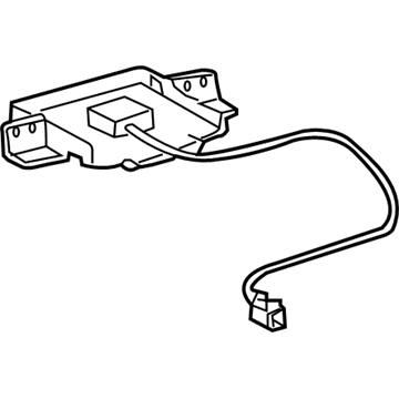 86860-48100 Toyota Antenna Illustration 1 of 1