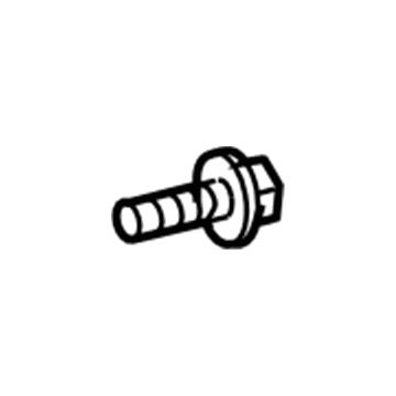 Toyota 90080-15080 Display Unit Screw