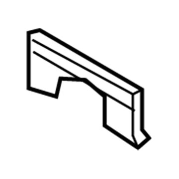 Toyota 52114-42120 License Mount