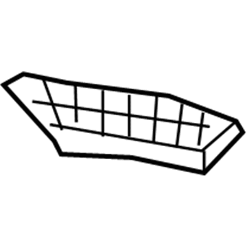 Toyota 52535-0R080 Side Retainer