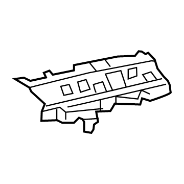 Toyota 61215-12010 Inner Rail Extension