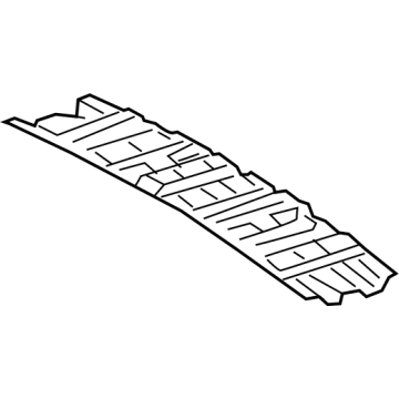 63103-02150 Toyota Roof Bow, Carbon Fiber Illustration 1 of 1