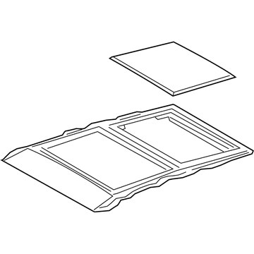 63233-42052 Toyota Sunroof Frame Illustration 1 of 1
