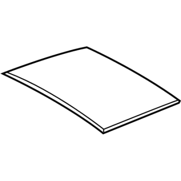 Toyota 63201-42161 Sunroof Glass