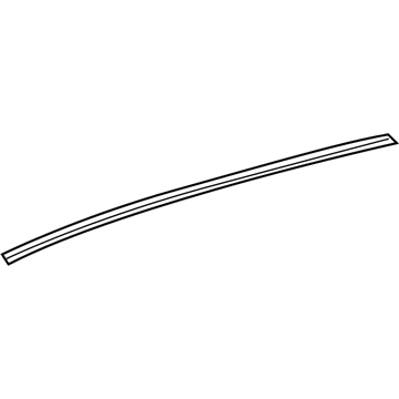 63217-42040 Toyota Side Molding, Passenger Side Illustration 1 of 1