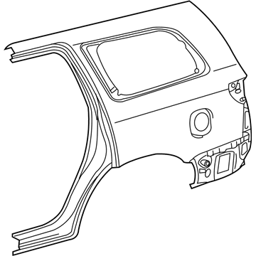 Toyota 61611-0C091 Quarter Panel
