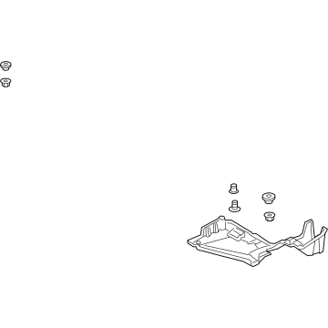 Toyota 58399-06160 Under Cover