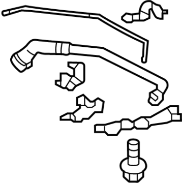 Toyota 77210-04030 Pipe Assembly