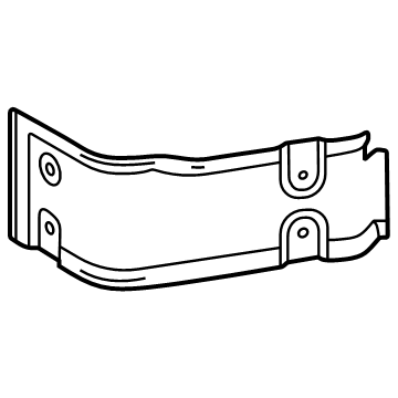 Toyota 77697-04020 Front Shield