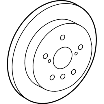 Toyota Brake Rotor - 42431-33160