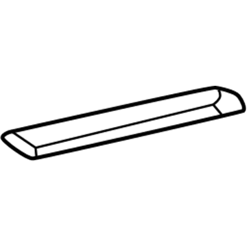 75555-42030 Toyota Molding Illustration 1 of 1