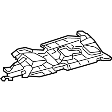 Toyota 55607-02280 Under Cover
