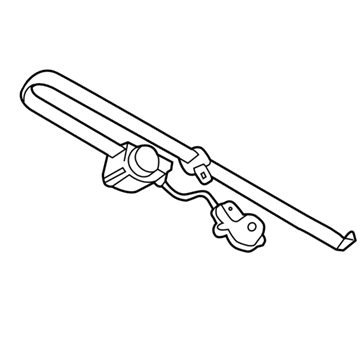 Toyota 73320-60070-B1 Center Seat Belt