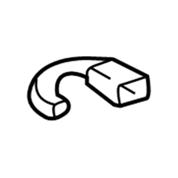 Toyota 73380-60220-B1 Outer Buckle