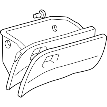 Toyota 55550-47020-B0 Glove Box Assembly