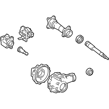 Toyota 41110-34280 Axle Assembly