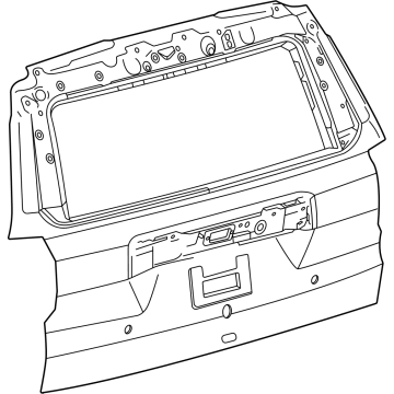 Toyota 67005-35480 Lift Gate