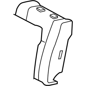 Toyota 71551-0C400 Seat Back Pad