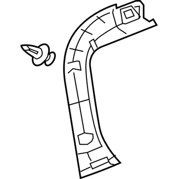 Toyota 67937-47050-B0 Side Trim Panel