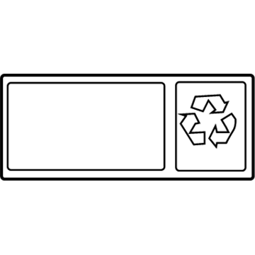 Scion 28897-46020 Caution Label