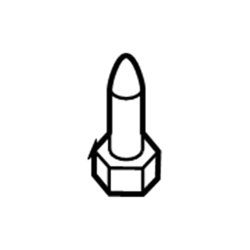 Toyota 90168-A0003 Protector Screw