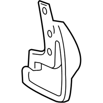 Toyota 76625-06010-A0 Mud Guard