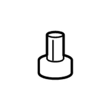 90189-06084 Toyota Mud Guard Grommet, Rear Illustration 1 of 1