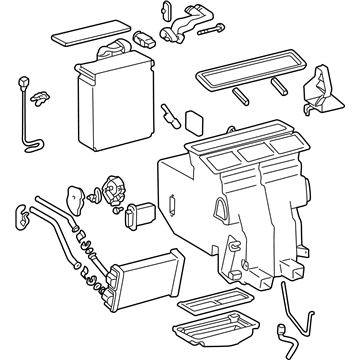 Toyota 87050-06190 A/C & Heater Assembly