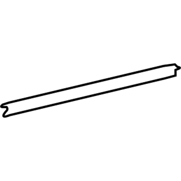 75987-06140 Toyota Black Out Tape, Passenger Side Illustration 1 of 1