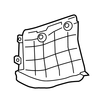 Toyota 53736-0R040 Inner Cover