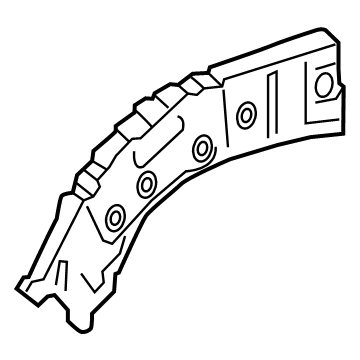 Toyota 53733-0R020 Upper Reinforcement