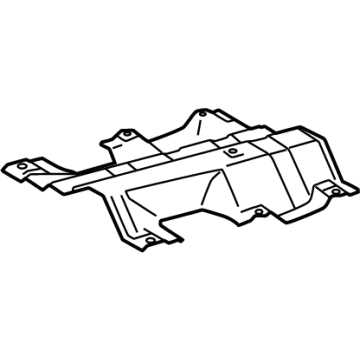 Toyota 58153-10040 Heat Shield