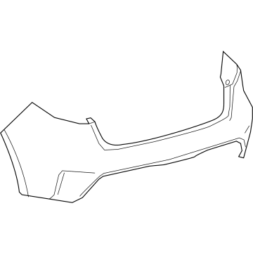 Toyota Corolla Bumper Cover - 52159-0X927