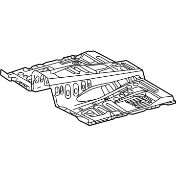 Toyota 58111-04510 Front Floor Pan